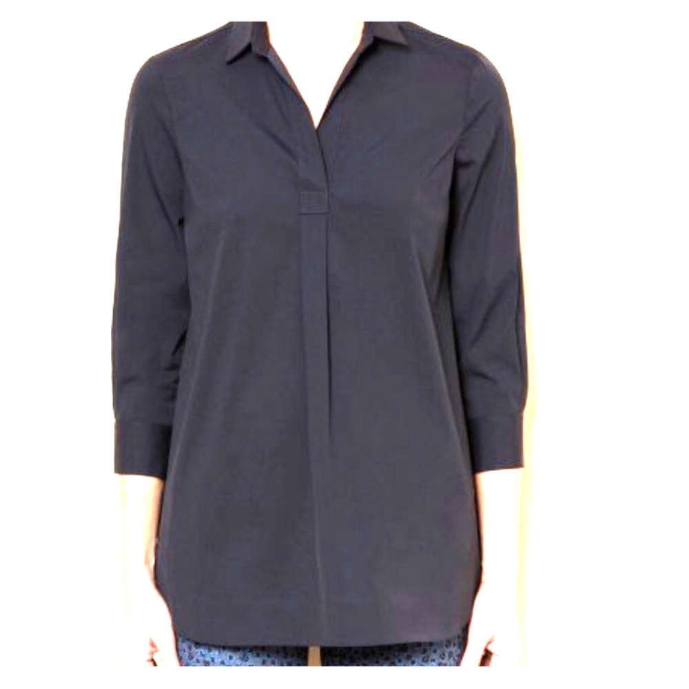 Piazza Sempione Eugenia Cotton Poplin Tunic